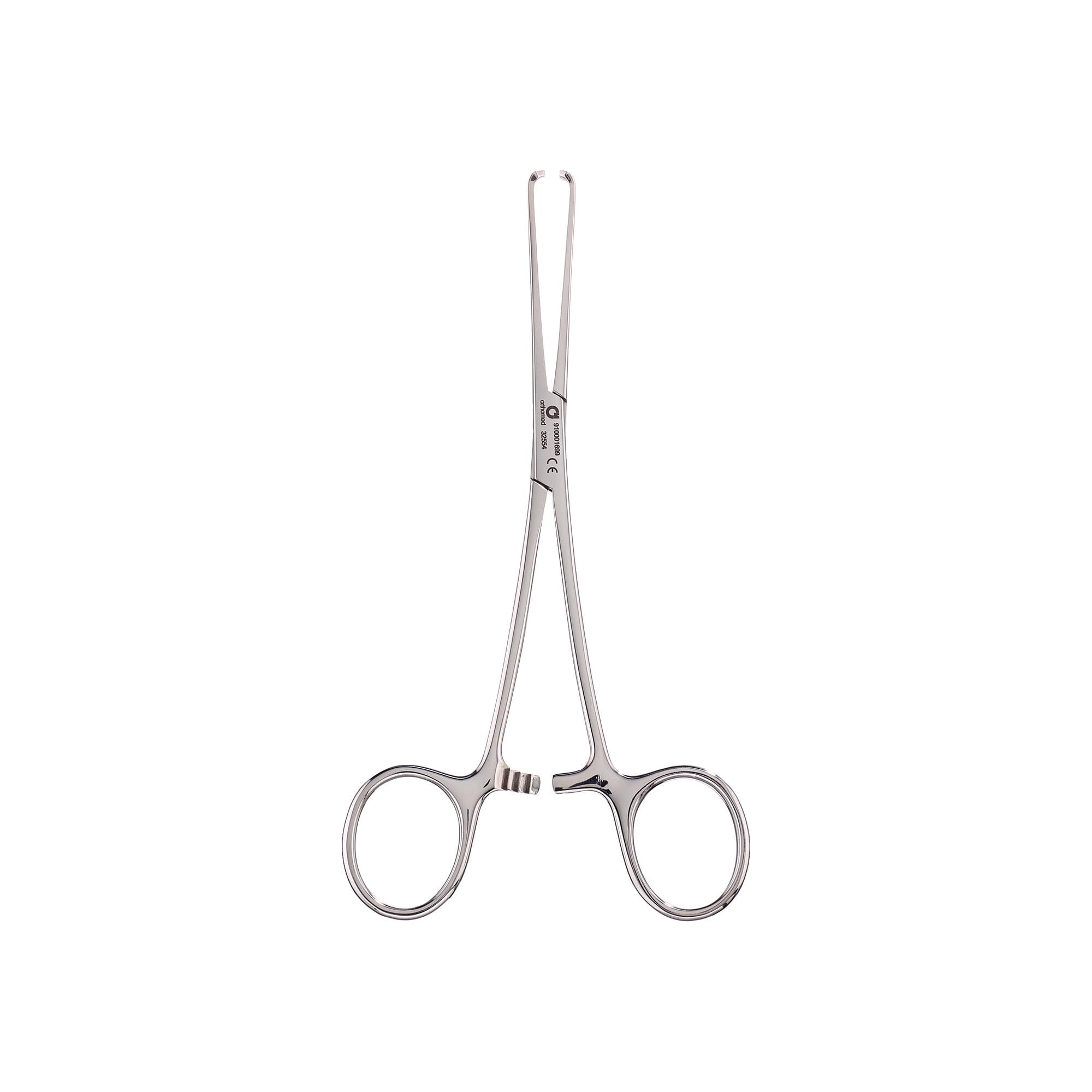thumbnail image 2 of 10" Allis Tissue Forceps With Teeth - Stainless Steel Locking Clamp - HTI 2 of 4